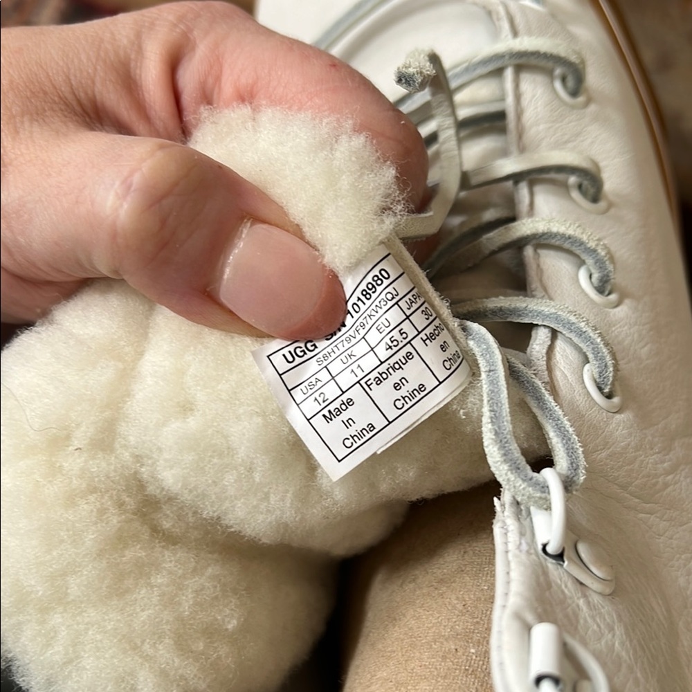 UGG High-Top Sneakers with Brown Soles - Picture 8 of 10